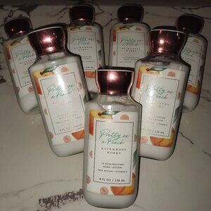Bath & Body Works Pretty as a Peach Body Lotion - Bundle of 7